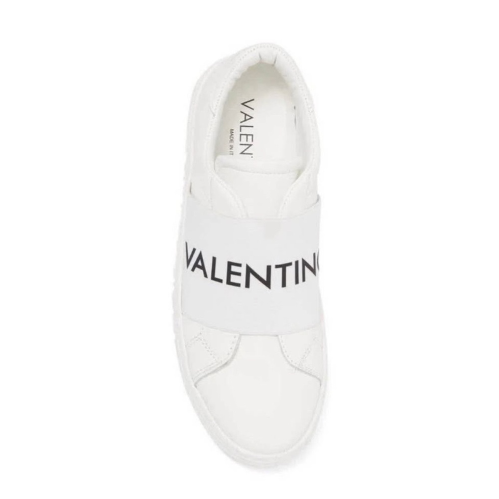 Valentino White Logo Sneakers